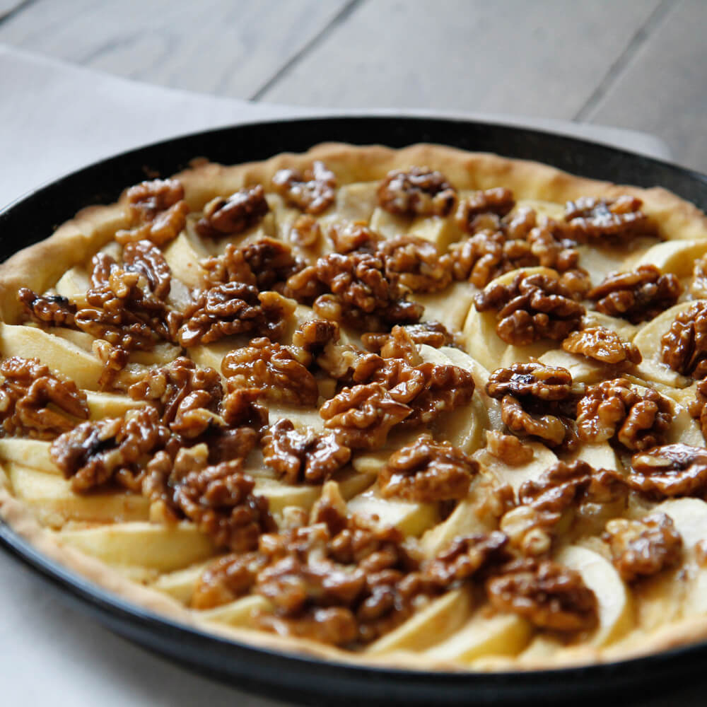 0238-Apfel-Walnuss-Tarte Glutenfrei